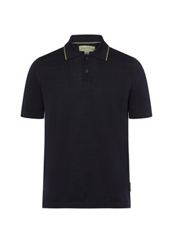 Marc O'Polo Męska koszulka polo Mężczyźni Bawełna granatowy jednolity ze sklepu vangraaf w kategorii T-shirty męskie - zdjęcie 185033451