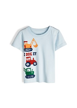 GATE Bawełniana koszulka z nadrukiem 3Y ze sklepu gateshop w kategorii T-shirty chłopięce - zdjęcie 185033683