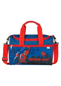 Spiderman Torba sportowa &quot;Spider-Man&quot; w kolorze niebiesko-czerwonym - 35 x 23 x 16 cm ze sklepu Limango Polska w kategorii Torby i walizki dziecięce - zdjęcie 185033801