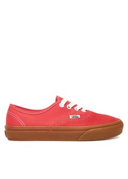 Tenisówki Vans Authentic VN000D6GCI11 Czerwony ze sklepu eobuwie.pl w kategorii Trampki damskie - zdjęcie 185034001