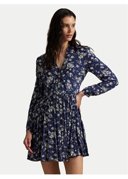 Polo Ralph Lauren Sukienka codzienna 211972064001 Granatowy Regular Fit ze sklepu MODIVO w kategorii Sukienki - zdjęcie 185034601