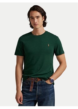 Polo Ralph Lauren T-Shirt 710740727099 Zielony Custom Slim Fit ze sklepu MODIVO w kategorii T-shirty męskie - zdjęcie 185034660