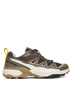 Salomon Trekkingi X Ultra 360 Edge Gore-Tex L47871700 Khaki ze sklepu MODIVO w kategorii Buty trekkingowe męskie - zdjęcie 185034691