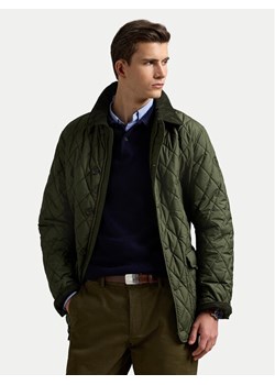 Polo Ralph Lauren Kurtka przejściowa 710938510002 Zielony Regular Fit ze sklepu MODIVO w kategorii Kurtki męskie - zdjęcie 185034801