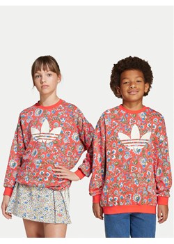 adidas Bluza Liberty London JV7827 Czerwony Loose Fit ze sklepu MODIVO w kategorii Bluzy chłopięce - zdjęcie 185034832