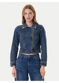 Morgan Kurtka jeansowa 252-GPERF Granatowy Regular Fit ze sklepu MODIVO w kategorii Kurtki damskie - zdjęcie 185034834