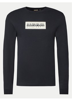 Napapijri Longsleeve S-Box Logo NP0A4I3M Czarny Regular Fit - id: 0000304197178 - marki Napapijri - 185034903 Napapijri Longsleeve S-Box Logo NP0A4I3M Czarny Regular Fit ze sklepu MODIVO w kategorii T-shirty męskie - zdjęcie 185034903