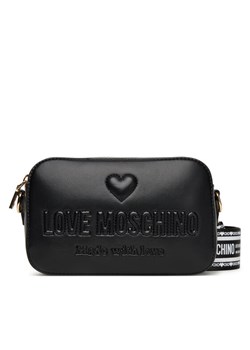 LOVE MOSCHINO Torebka JC4220PP0MKF0000 Czarny ze sklepu MODIVO w kategorii Listonoszki - zdjęcie 185034963