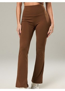 Sinsay - Spodnie z elastycznym pasem - brązowy - id: 278DO-89X - marki Sinsay - 185037762 Sinsay - Spodnie z elastycznym pasem - brązowy ze sklepu Sinsay w kategorii Spodnie damskie - zdjęcie 185037762