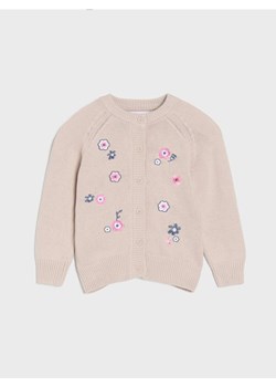 Sinsay - Sweter z haftowanymi kwiatami - kremowy - id: 5471Z-02X - marki Sinsay - 185037784 Sinsay - Sweter z haftowanymi kwiatami - kremowy ze sklepu Sinsay w kategorii Bluzy i swetry - zdjęcie 185037784