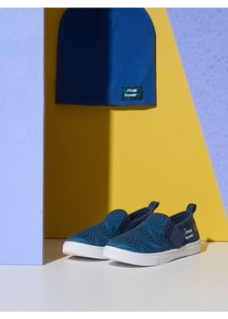 Sinsay - Trampki na rzep - granatowy - id: 862EK-59X - marki Sinsay - 185037810 Sinsay - Trampki na rzep - granatowy ze sklepu Sinsay w kategorii Trampki dziecięce - zdjęcie 185037810