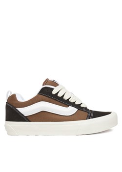 Tenisówki Vans Knu Skool VN000D22BW21 Brązowy ze sklepu eobuwie.pl w kategorii Trampki damskie - zdjęcie 185038402