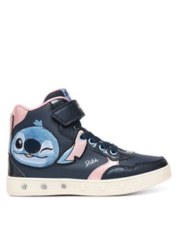 Sneakersy Geox J Skylin J568WH 0BCKN C0694 D Granatowy ze sklepu eobuwie.pl w kategorii Buty sportowe dziecięce - zdjęcie 185038422