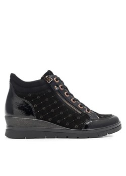 Sneakersy Remonte R0773-04 Czarny ze sklepu eobuwie.pl w kategorii Botki - zdjęcie 185038424