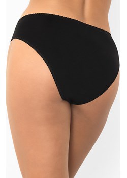 Figi damskie z koronką czarne Libra midi, Kolor czarny, Rozmiar S, Italian Fashion ze sklepu Primodo w kategorii Majtki damskie - zdjęcie 185038982