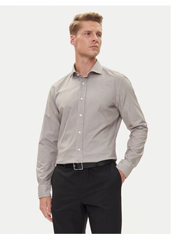 BOSS Koszula C-Hank 50545225 Beżowy Slim Fit ze sklepu MODIVO w kategorii Koszule męskie - zdjęcie 185039024