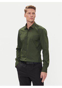 HUGO Koszula Kenno 50289499 Zielony Slim Fit ze sklepu MODIVO w kategorii Koszule męskie - zdjęcie 185039073