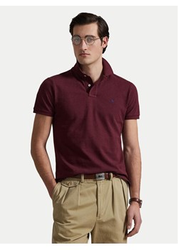 Polo Ralph Lauren Polo 710680784293 Bordowy Custom Slim Fit ze sklepu MODIVO w kategorii T-shirty męskie - zdjęcie 185039151