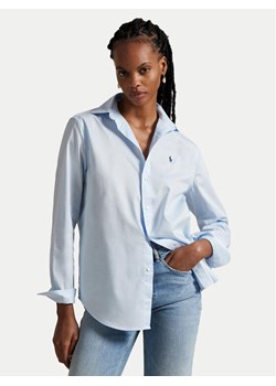 Polo Ralph Lauren Koszula 211A92177003 Niebieski Classic Fit ze sklepu MODIVO w kategorii Koszule damskie - zdjęcie 185039164