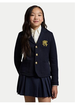 Polo Ralph Lauren Marynarka 313934377001 Granatowy Regular Fit ze sklepu MODIVO w kategorii Marynarki damskie - zdjęcie 185039202