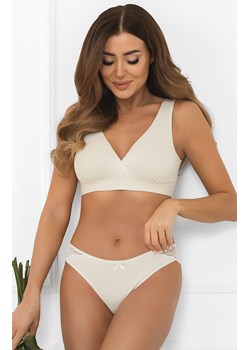 Figi damskie brazyliany ecru Soler, Kolor ecru, Rozmiar S, Gee One - id: 212788 - marki Gee One - 185040144 Figi damskie brazyliany ecru Soler, Kolor ecru, Rozmiar S, Gee One ze sklepu Primodo w kategorii Majtki damskie - zdjęcie 185040144