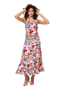 Aller Simplement Sukienka w kolorze białym ze wzorem ze sklepu Limango Polska w kategorii Sukienki - zdjęcie 185040473