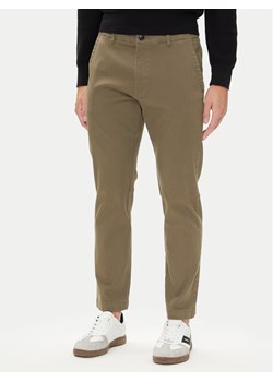 BOSS Chinosy Sanderson-L-2 50542986 Zielony Regular Fit ze sklepu MODIVO w kategorii Spodnie męskie - zdjęcie 185040830