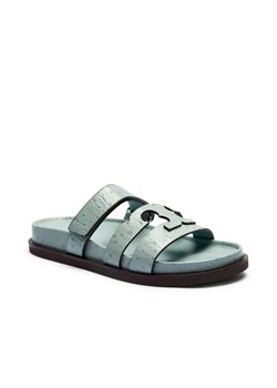 TORY BURCH Skórzane klapki INES SPORT ze sklepu Gomez Fashion Store w kategorii Klapki damskie - zdjęcie 185041402