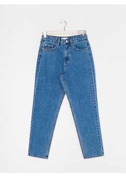 Sinsay - Jeansy mom high waist - granatowy - id: 2958B-59J - marki Sinsay - 185042884 Sinsay - Jeansy mom high waist - granatowy ze sklepu Sinsay w kategorii Jeansy damskie - zdjęcie 185042884