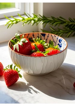Sinsay - Miska ceramiczna - biały ze sklepu Sinsay w kategorii Dom - zdjęcie 185042933