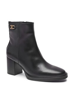 Tommy Hilfiger Skórzane botki na słupku STACKED ze sklepu Gomez Fashion Store w kategorii Botki - zdjęcie 185045731