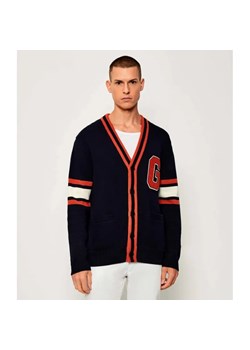 Gant Kardigan G-BADGE | Relaxed fit ze sklepu Gomez Fashion Store w kategorii Swetry męskie - zdjęcie 185045883