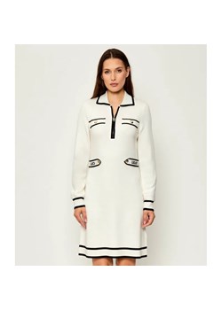 Liu Jo Sport Sukienka | z dodatkiem jedwabiu - id: LS254W000030988 - marki Liu Jo - 185045931 Liu Jo Sport Sukienka | z dodatkiem jedwabiu ze sklepu Gomez Fashion Store w kategorii Sukienki - zdjęcie 185045931