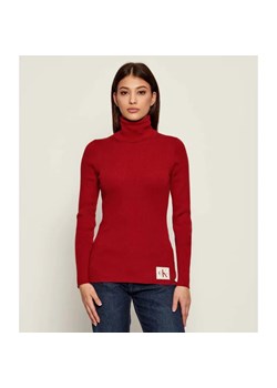 Calvin Klein Jeans Golf | Slim Fit ze sklepu Gomez Fashion Store w kategorii Swetry damskie - zdjęcie 185047110