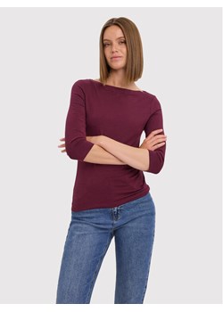Vero Moda Bluzka Panda 10274133 Bordowy Regular Fit ze sklepu MODIVO w kategorii Bluzki damskie - zdjęcie 185048203
