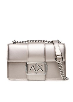 Torebka Armani Exchange XW000071 AF12039 U8097 Srebrny ze sklepu eobuwie.pl w kategorii Kopertówki - zdjęcie 185050891