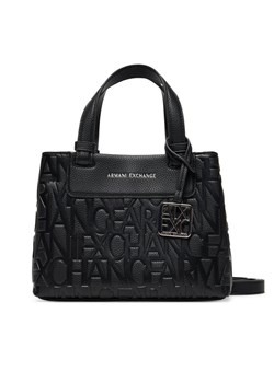 Torebka Armani Exchange XW001576 AF15774 UC001 Czarny ze sklepu eobuwie.pl w kategorii Kuferki - zdjęcie 185050902