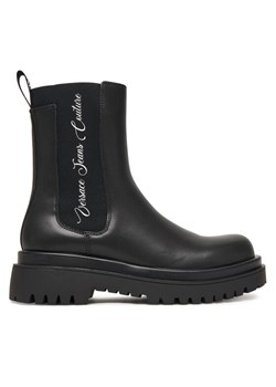 Sztyblety Versace Jeans Couture 79VA3S60 Czarny ze sklepu eobuwie.pl w kategorii Botki - zdjęcie 185050914