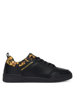 Sneakersy Versace Jeans Couture 79YA3SD6 ZPB38 Czarny ze sklepu eobuwie.pl w kategorii Buty sportowe męskie - zdjęcie 185050922