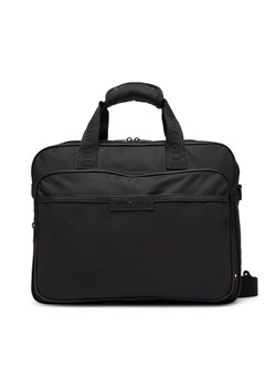 Torba na laptopa Tommy Hilfiger Th Repreve Computer Bag AM0AM13466 Czarny ze sklepu eobuwie.pl w kategorii Torby na laptopa - zdjęcie 185050954