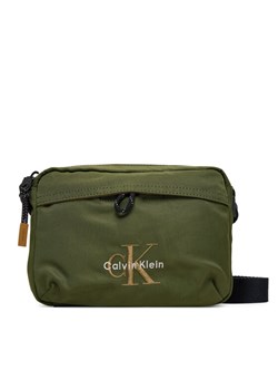 Saszetka Calvin Klein Bold Camera Bag LV04D3117G Zielony ze sklepu eobuwie.pl w kategorii Torby męskie - zdjęcie 185050962