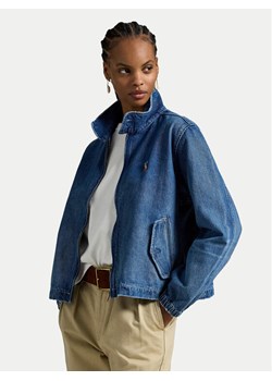Polo Ralph Lauren Kurtka jeansowa 211971227001 Niebieski Relaxed Fit ze sklepu MODIVO w kategorii Kurtki damskie - zdjęcie 185051291