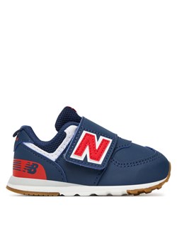 New Balance Sneakersy NW574NF Granatowy ze sklepu MODIVO w kategorii Buty sportowe dziecięce - zdjęcie 185051314