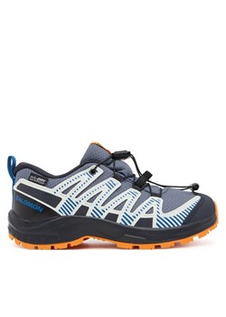 Salomon Trekkingi Xa Pro V8 Waterproof L47857000 Szary ze sklepu MODIVO w kategorii Buty trekkingowe dziecięce - zdjęcie 185051421