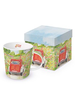 ppd Kubek jumbo &quot;Bon Voyage!&quot; ze wzorem - 400 ml ze sklepu Limango Polska w kategorii Dzbanki i zaparzacze - zdjęcie 185052953