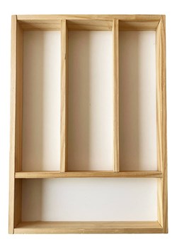 SCALPERS Home Pojemnik w kolorze jasnobrązowym na sztućce - 35 x 25 cm ze sklepu Limango Polska w kategorii Sztućce - zdjęcie 185052960
