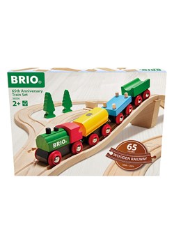Brio Drewniana kolejka &quot;65th Anniversary Train Set&quot; - 2+ ze sklepu Limango Polska w kategorii Zabawki - zdjęcie 185053244