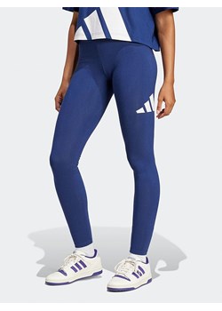 adidas Legginsy funkcyjne w kolorze granatowym ze sklepu Limango Polska w kategorii Spodnie damskie - zdjęcie 185053403