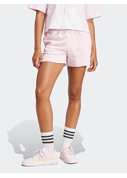 adidas Szorty dresowe w kolorze jasnoróżowym ze sklepu Limango Polska w kategorii Szorty - zdjęcie 185053411