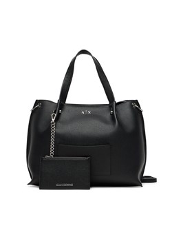 Torebka Armani Exchange XW001211 AF15625 UC001 Czarny ze sklepu eobuwie.pl w kategorii Torby Shopper bag - zdjęcie 185053460